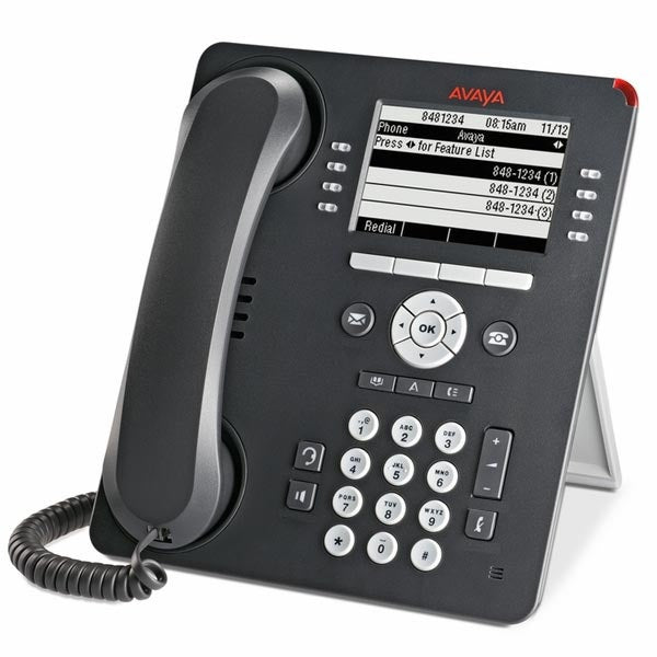 AVAYA 9608G IP PHONE TELEFONO POE AZIENDALE UFFICIO A CORNETTA VOIP CORNETTA