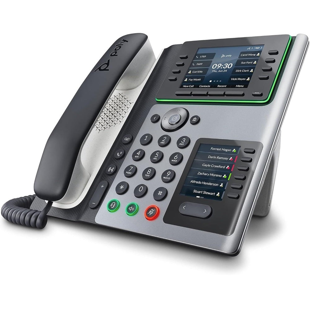 Poly-Edge-E450-IP-Phone-Side