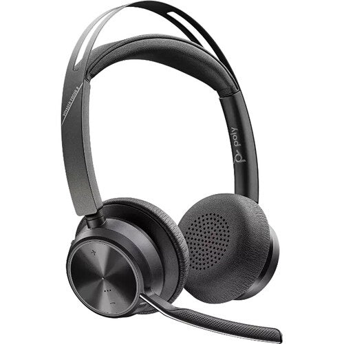 Poly-Voyager-Focus-2-Bluetooth-Headset-Side