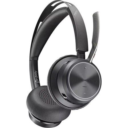 Poly-Voyager-Focus-2-Bluetooth-Headset-Side