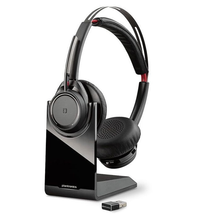 Plantronics (Poly) Voyager Focus B825-M Bluetooth Headset w/Stand - Stereo  - Teams Edition (202652-102)