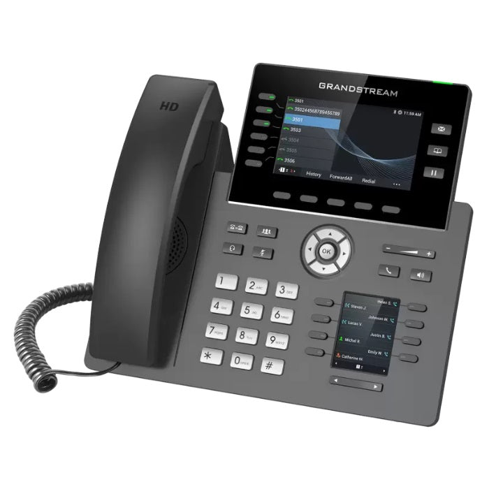 grandstream grp2616 ip phone tilted left
