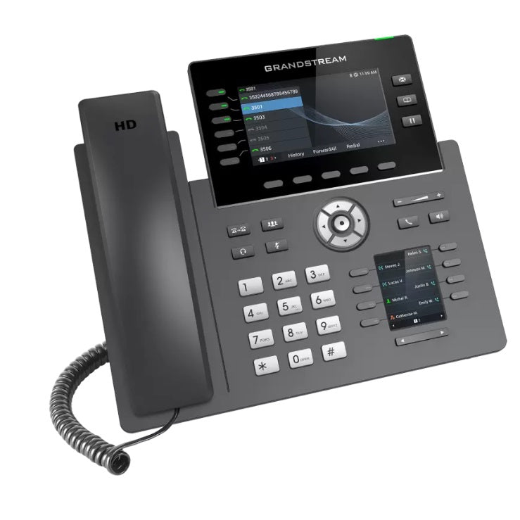 grandstream grp2616 ip phone tilted right