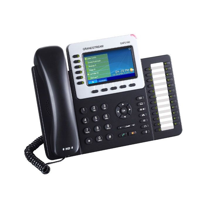 grandstream gxp2160 tilted right