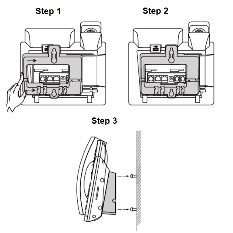 yealink-SIP-T46G-MOUNT-bracket-installation
