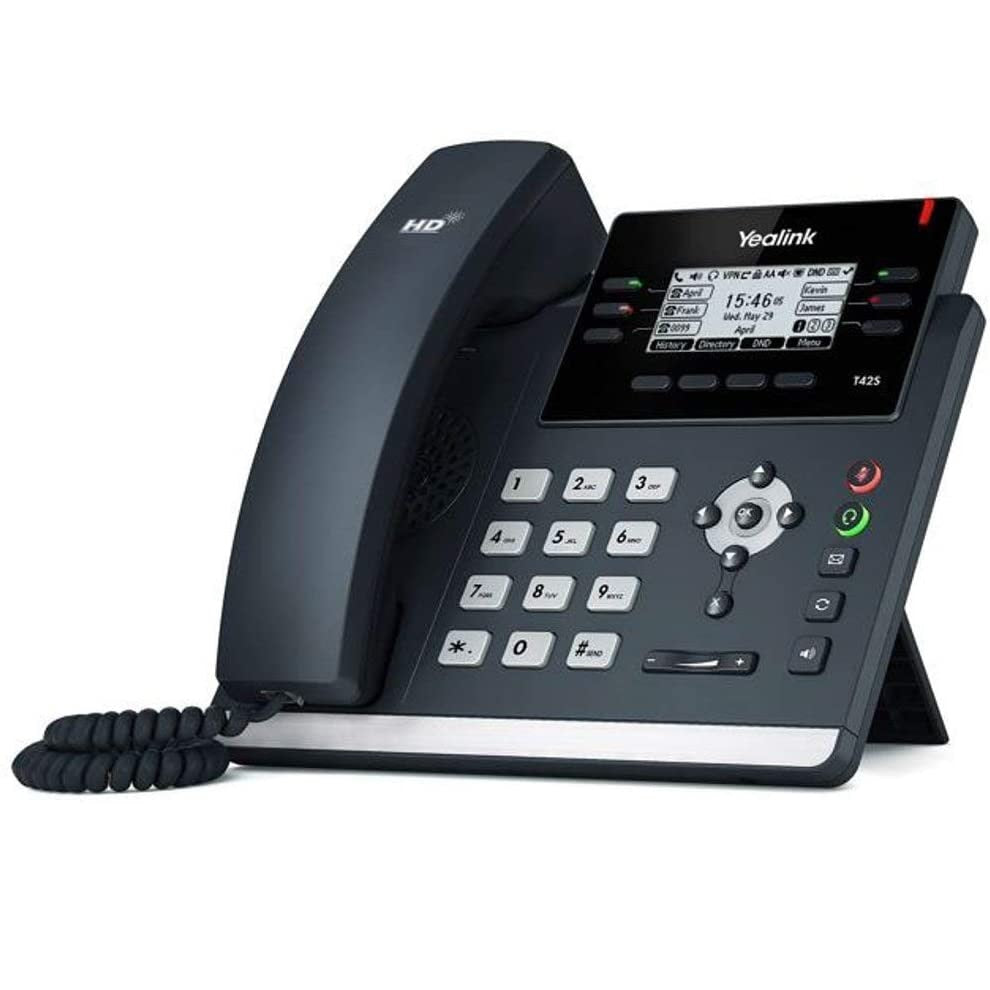 yealink-sip-t42s-gigabit-ip-phone-side