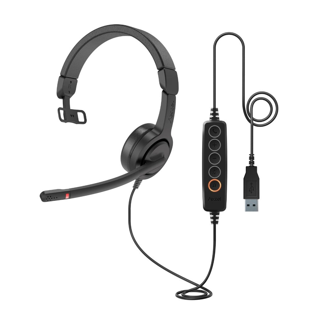 Axtel-UC40-Mono-USB-A-Headset-Overview