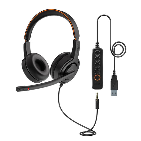 Axtel-UC45-Stereo-USB-A-Headset-Overview