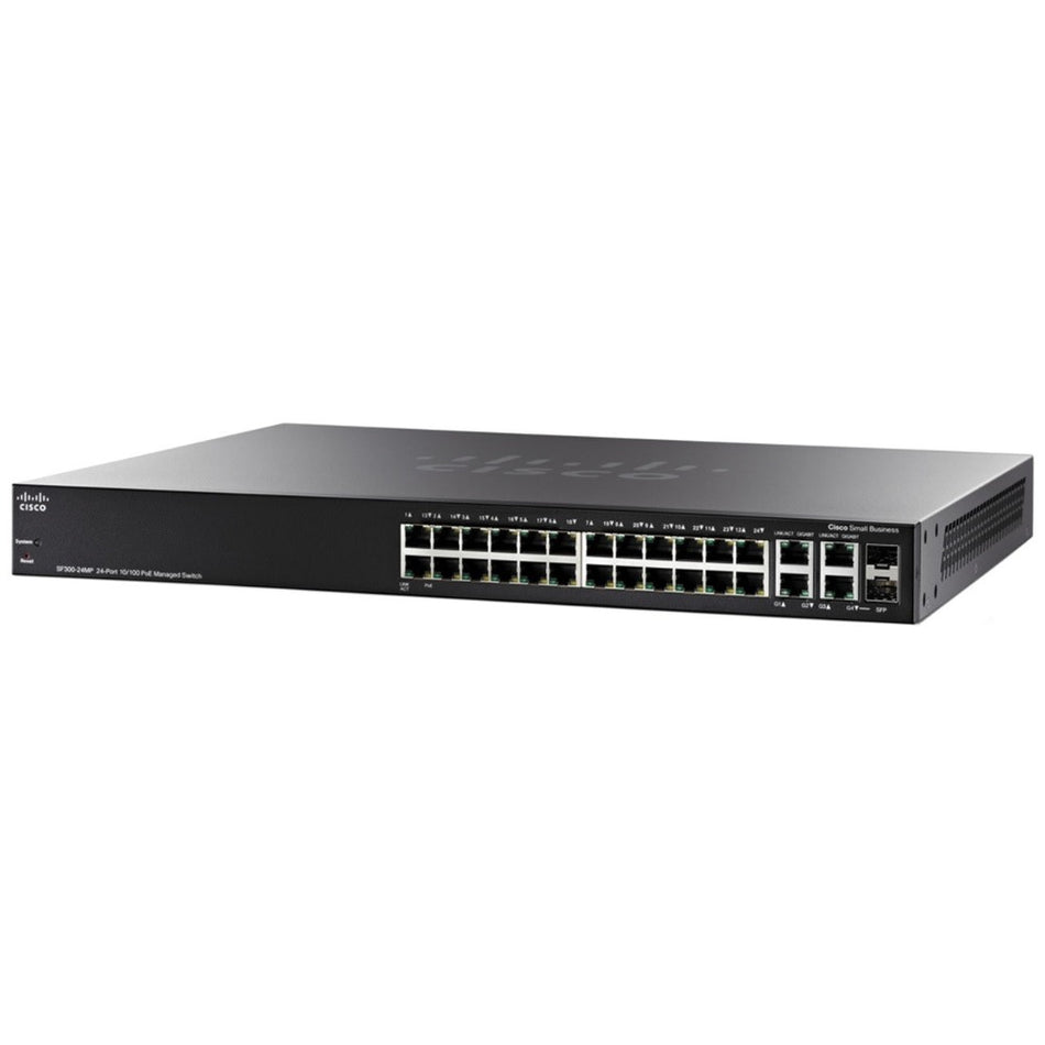 Cisco SF300-24MP 24-Port Managed Switch (Full PoE+) Refresh