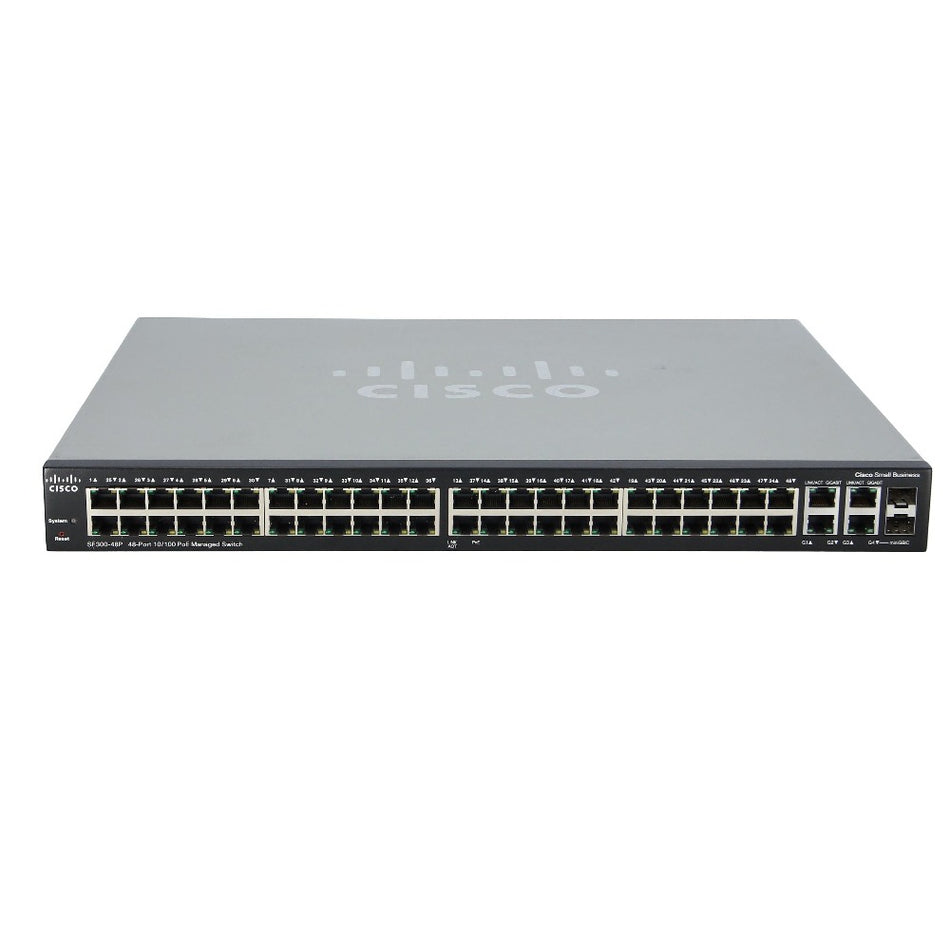 Cisco-SF300-48P-POE-Managed-Switch-Refresh-Front
