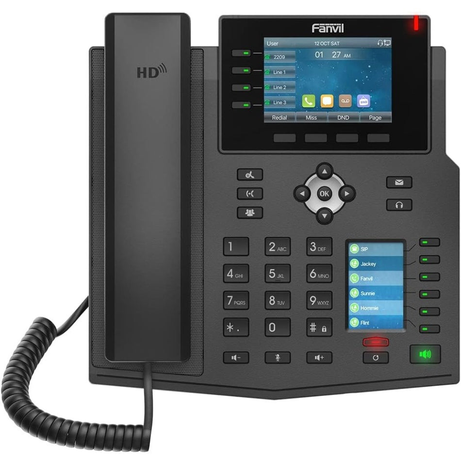 Fanvil-X5U-V2-Gigabit-IP-Phone-Front
