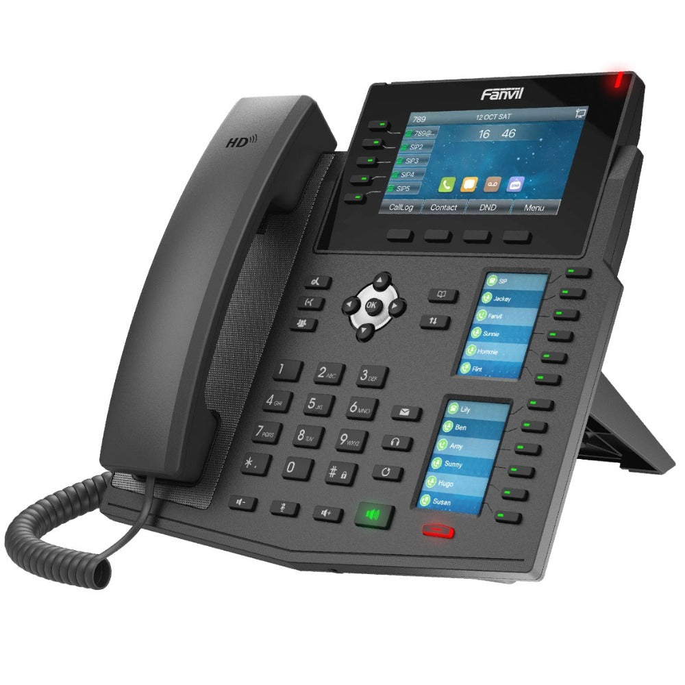 Fanvil-X6U-Gigabit-IP-Phone-Side