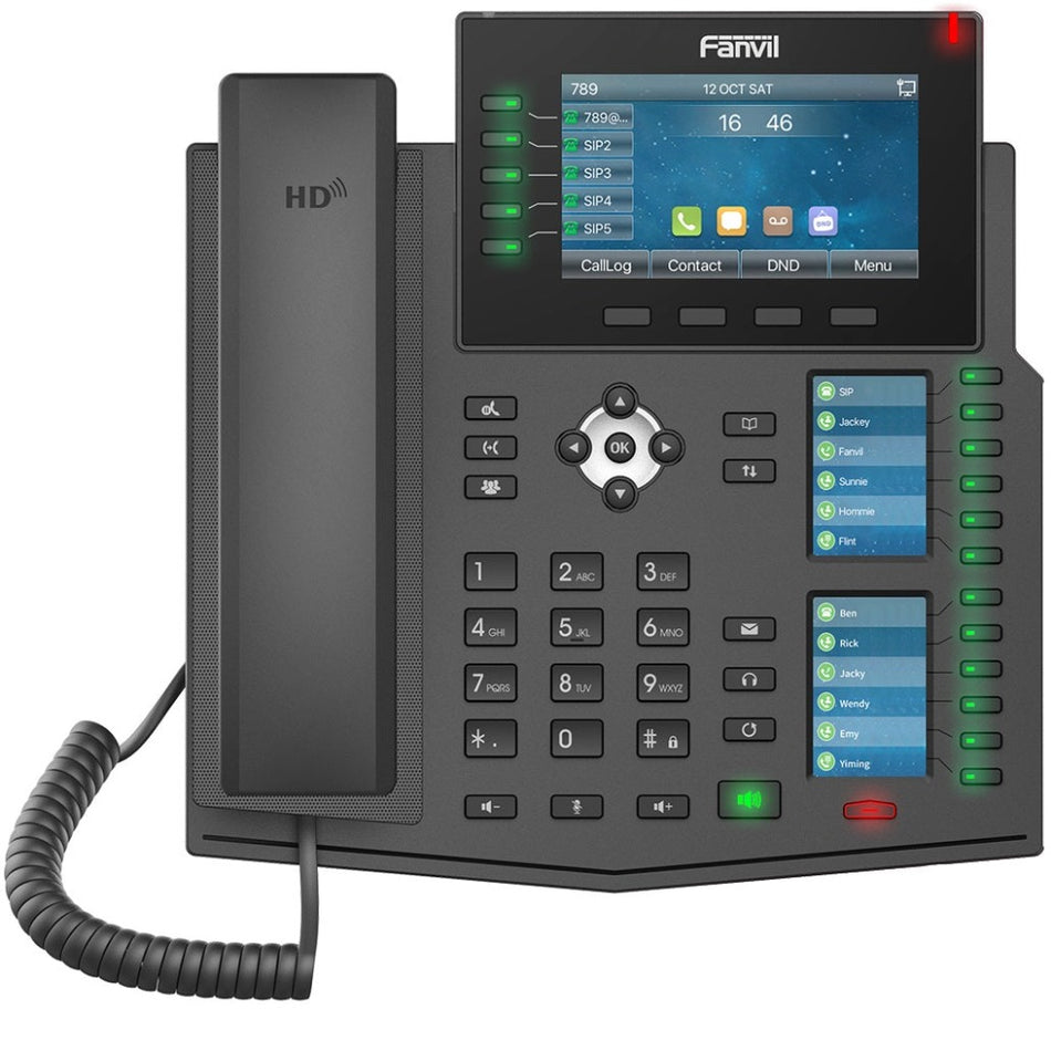 Fanvil-X6U-V2-Gigabit-IP-Phone-Front