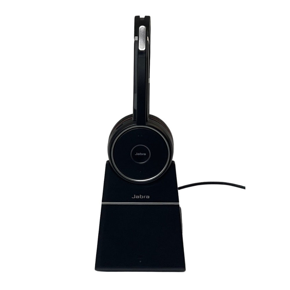 Jabra Evolve 75 SE Cuffie Wireless Bluetooth – ANC, Microfono Con Cancellazione Rumore, 18h Batteria, Certificato Teams E Base Di Ricarica