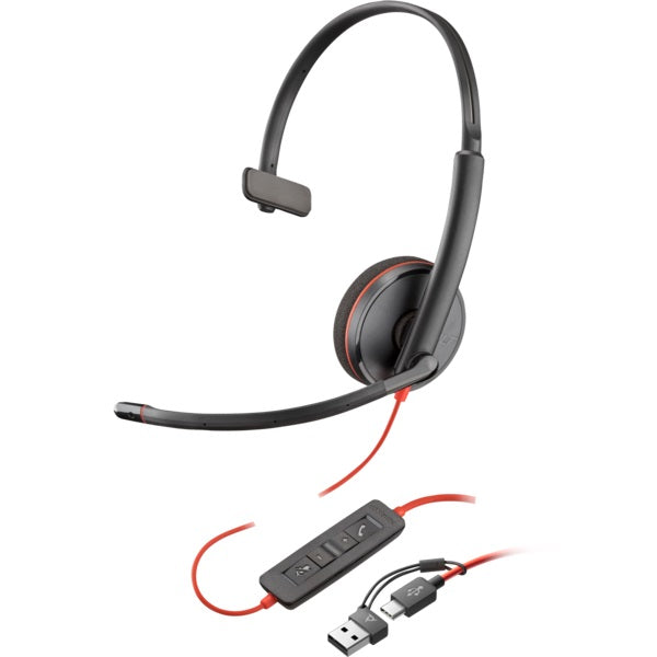 Plantronics-Poly-Blackwire-C3210-USB-A-Headset-Front