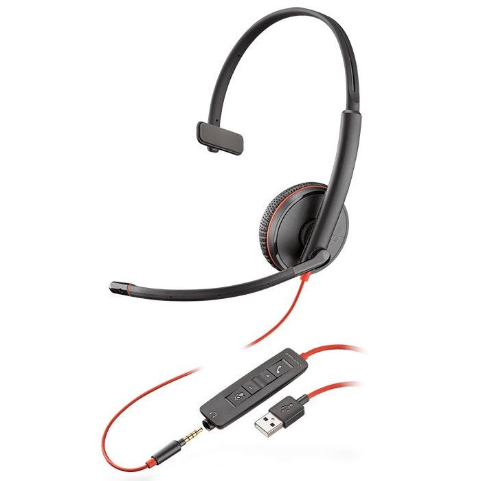 Plantronics-Poly-C3215-USB-A-Headset-Front