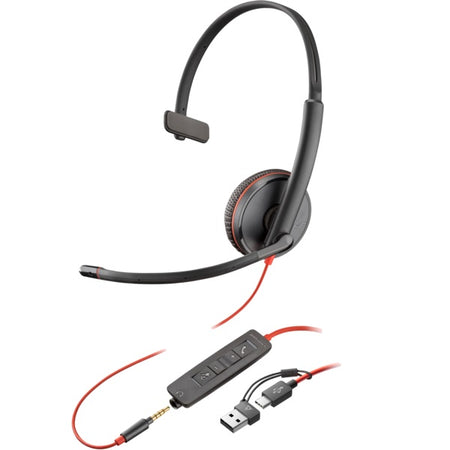 Plantronics-Poly-C3215-USB-A-Headset-Front