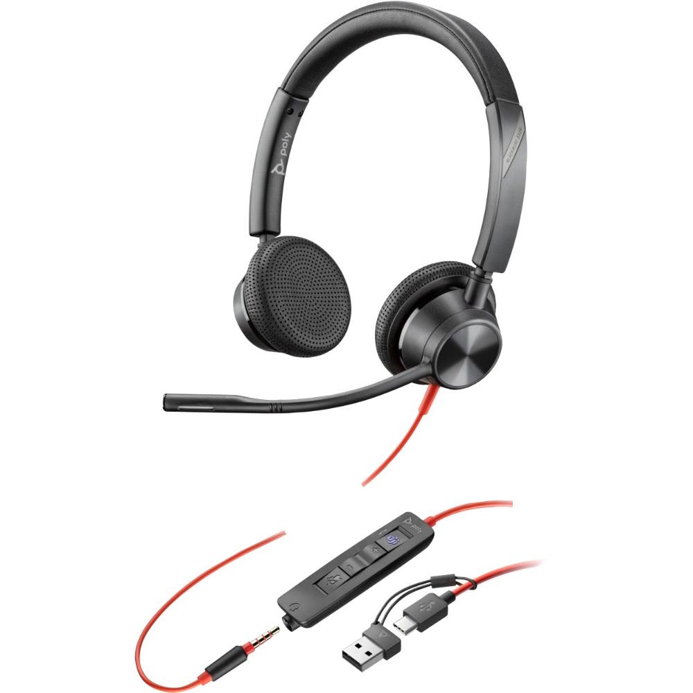 Poly-Blackwire-3325-USB-Headset-Front