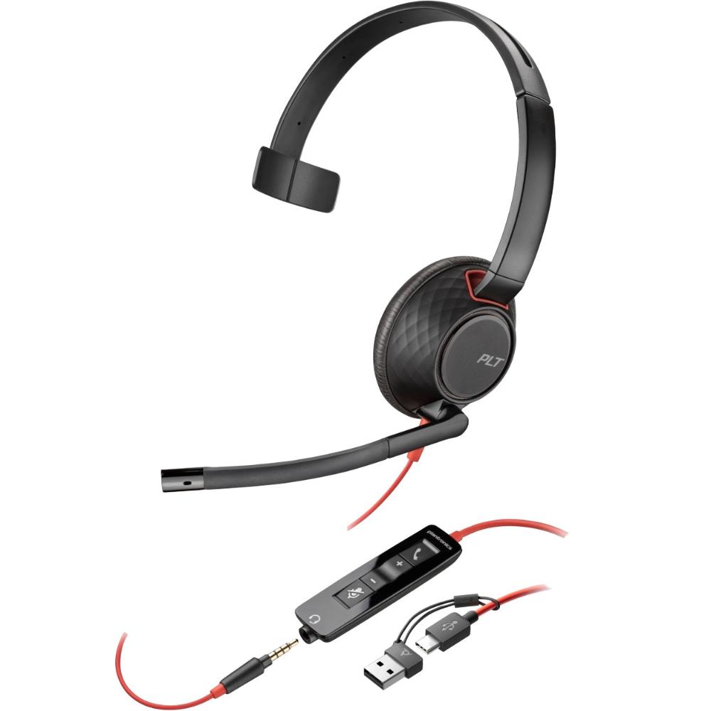 Poly-Blackwire-5210-USB-Headset-Front