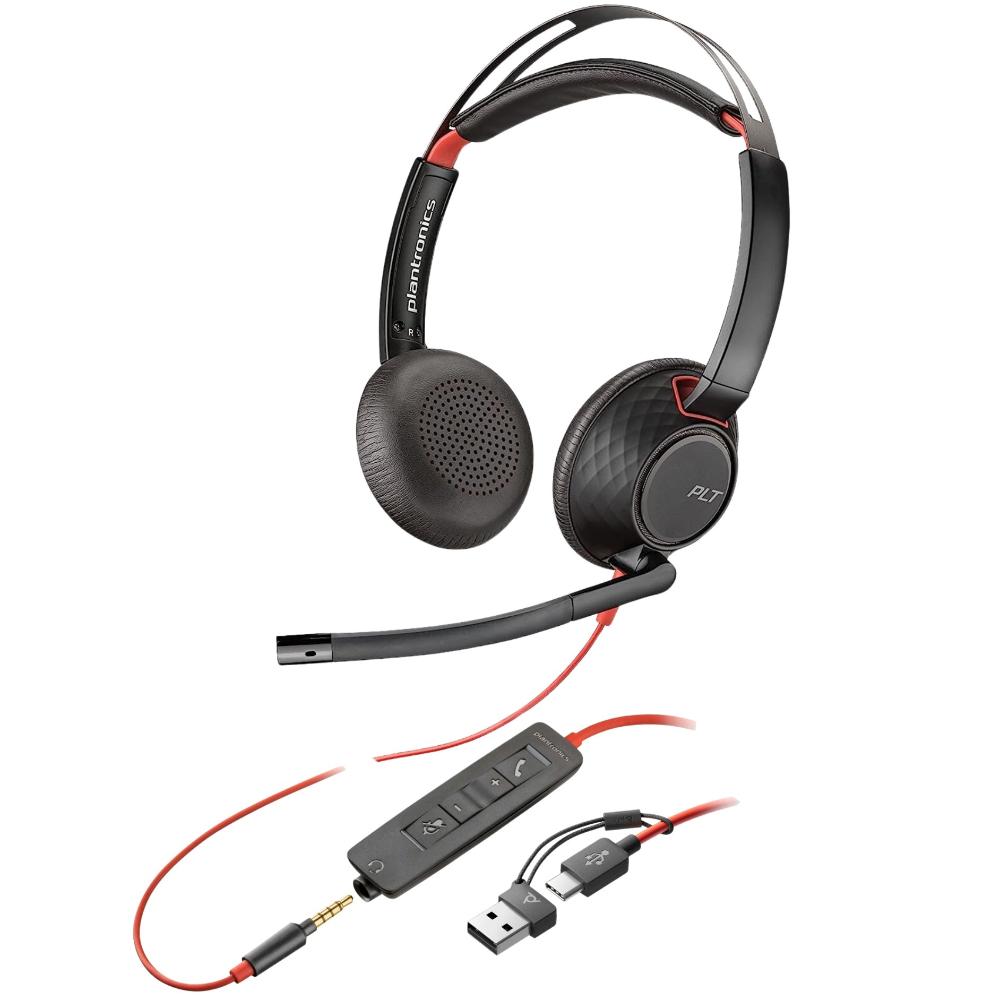 Poly-Blackwire-5220-USB-Headset-Front