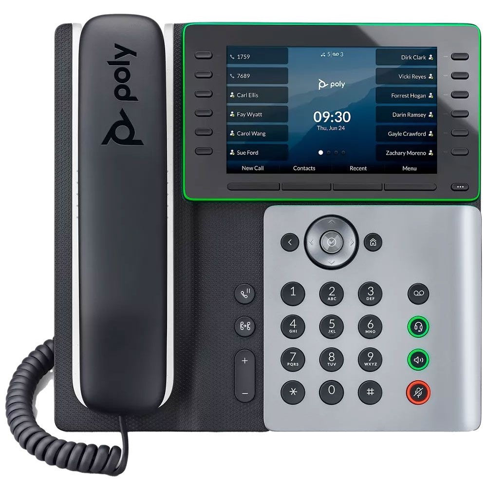 Poly-Edge-E500-IP-Phone-Front