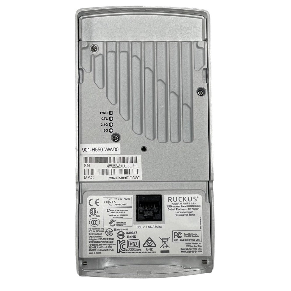 Ruckus H550 Indoor Wireless Access Point (901-H550-US02) - Shop4Tele