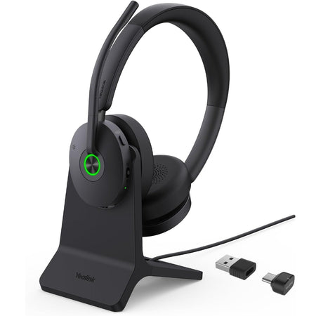 Yealink-BH74-with-Stand-Teams-Headset-Front