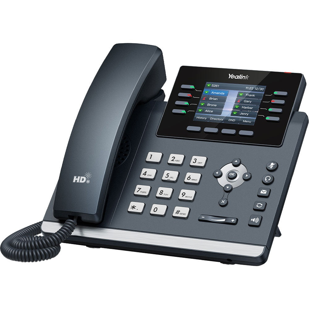 Yealink-T44W-IP-Phone-Left-Side