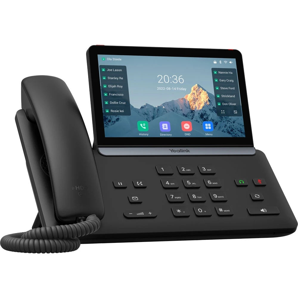Yealink-T87W-IP-Phone-Right-Side
