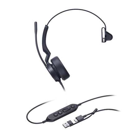 Yealink-UH44-Mono-Headset-Front