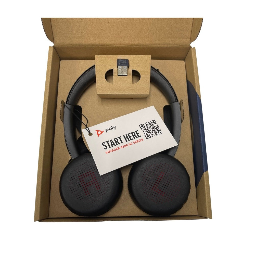 Plantronics (Poly) Voyager 4320 Bluetooth (218475-01) UC Headset – Shop4Tele