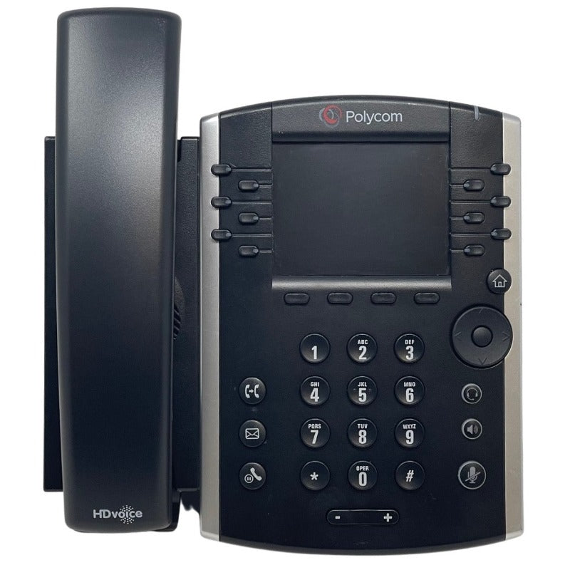 polycom-vvx-400-ip-phone-2200-46157-025-Refurb-Front
