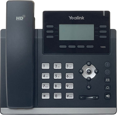 yealink-sip-t42g-gigabit-ip-phone-refurb-FRONT