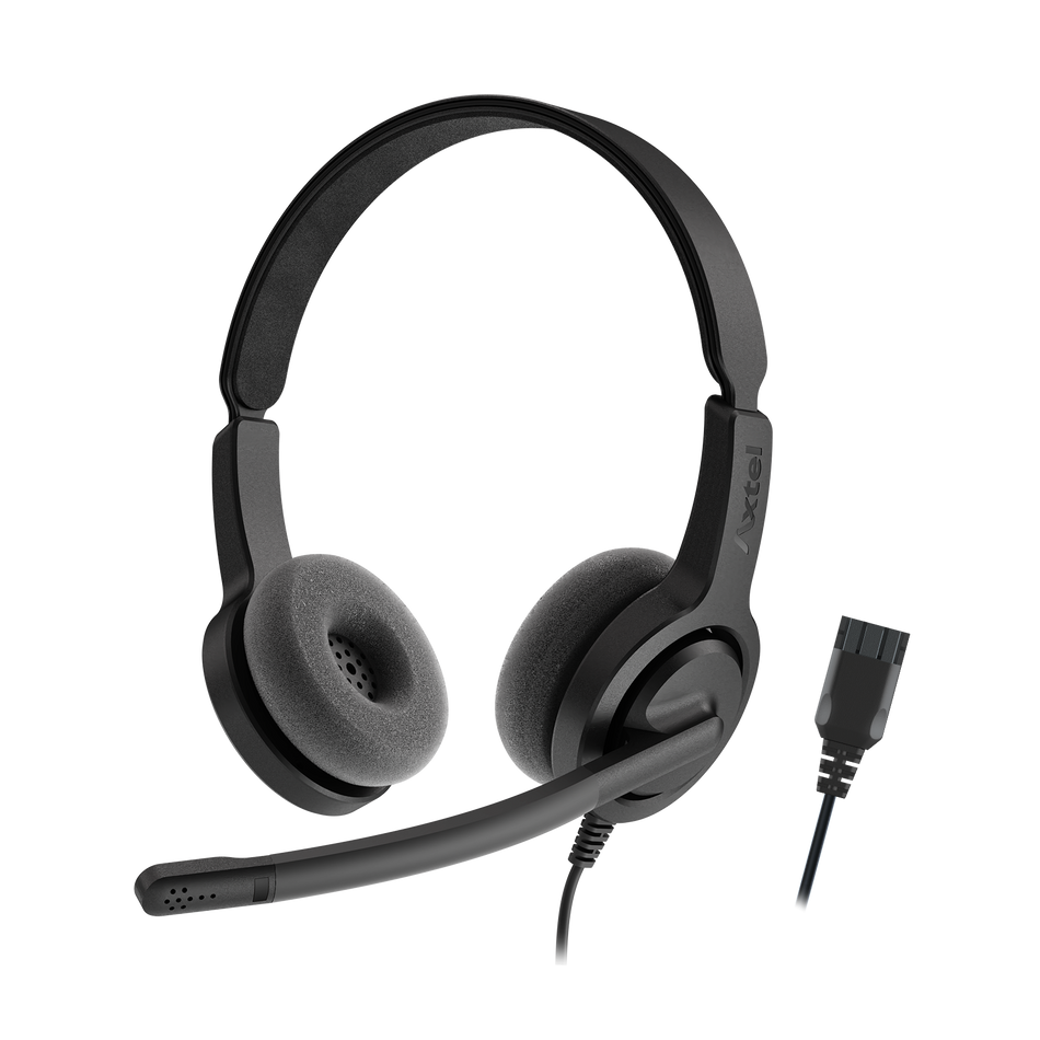Axtel VOICE 28 Duo Noise-Canceling Headset (AXH-V28D)