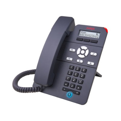 Avaya-J129-IP-Phone-700513638-700512392-front-left-side
