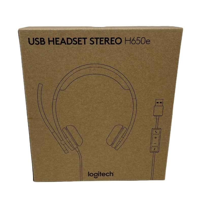 Logitech-H650E-Stereo-USB-Headset-Package