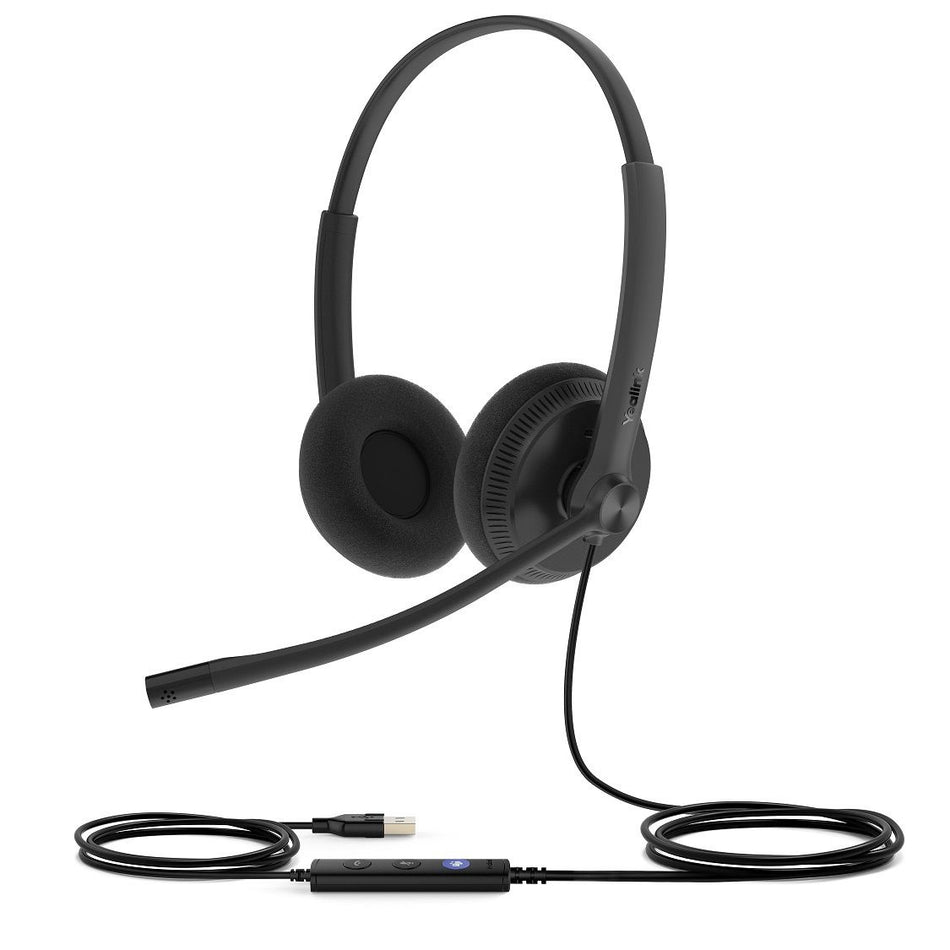Yealink-UH34-Lite-USB-Headset-Duo-Teams-Right-Side