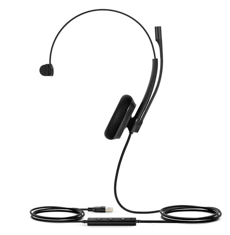 Yealink-UH34-Lite-USB-Headset-Mono-Teams-Front-View
