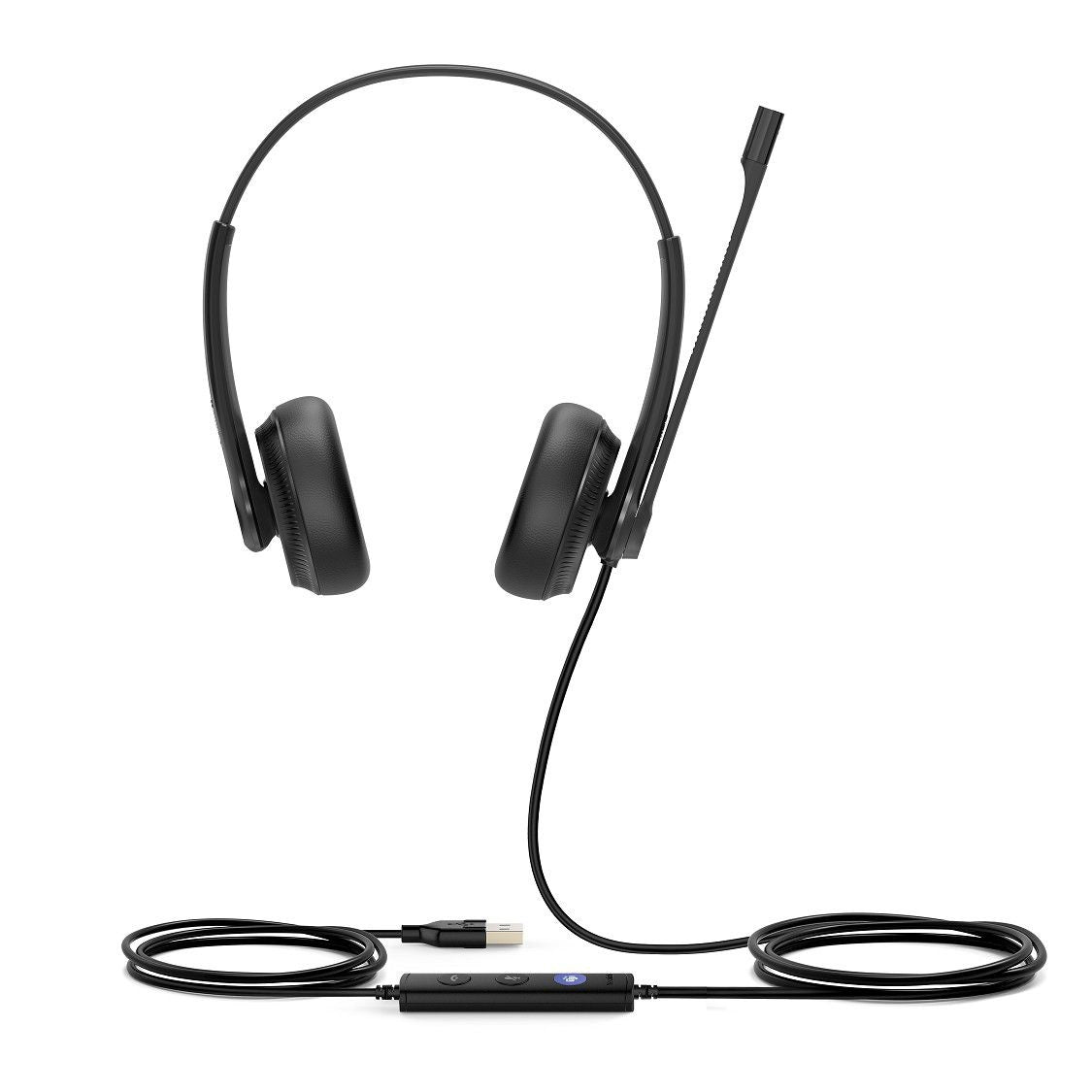 Yealink-UH34-USB-Headset-Duo-Teams-Front-View