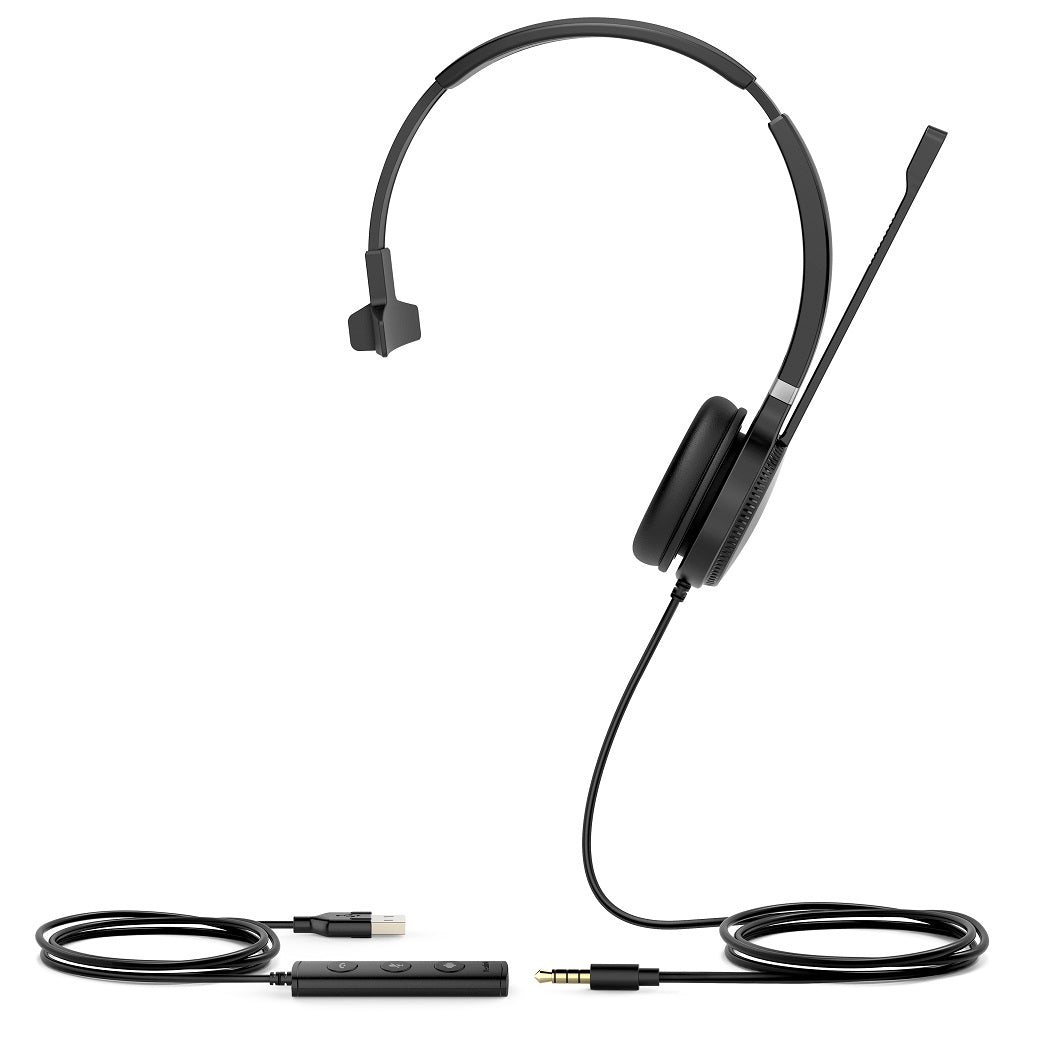 Yealink-UH36-USB-Headset-Mono-Teams-Front-View