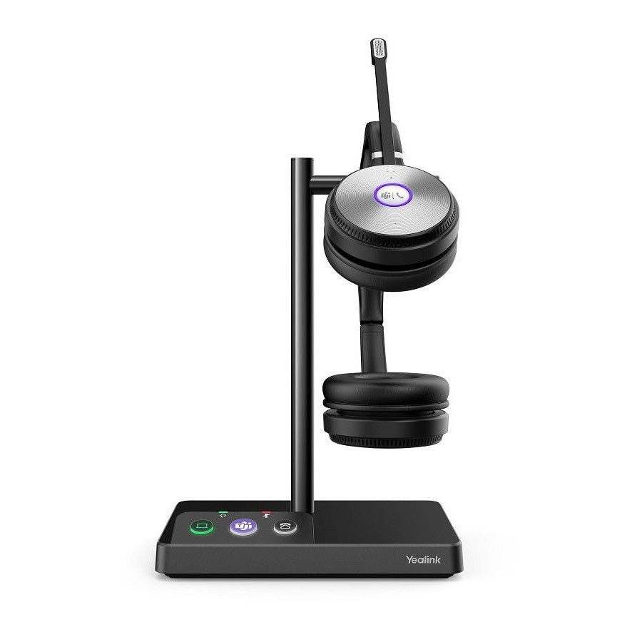 Yealink-WH62-DECYealink-WH62-DECT-Wireless-Headset-Duo-Teams-with-Stand-FrontT-Wireless-Headset-Duo-Teams-
