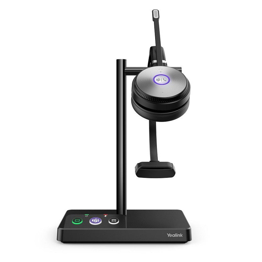 Yealink-WH62-DECT-Wireless-Headset-Mono-Teams-with-Stand-Front