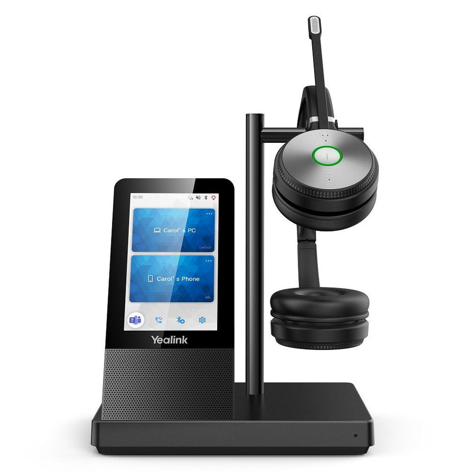 Yealink-WH66-DECT-Wireless-Headset-Duo-Teams-FRONT-VIEW