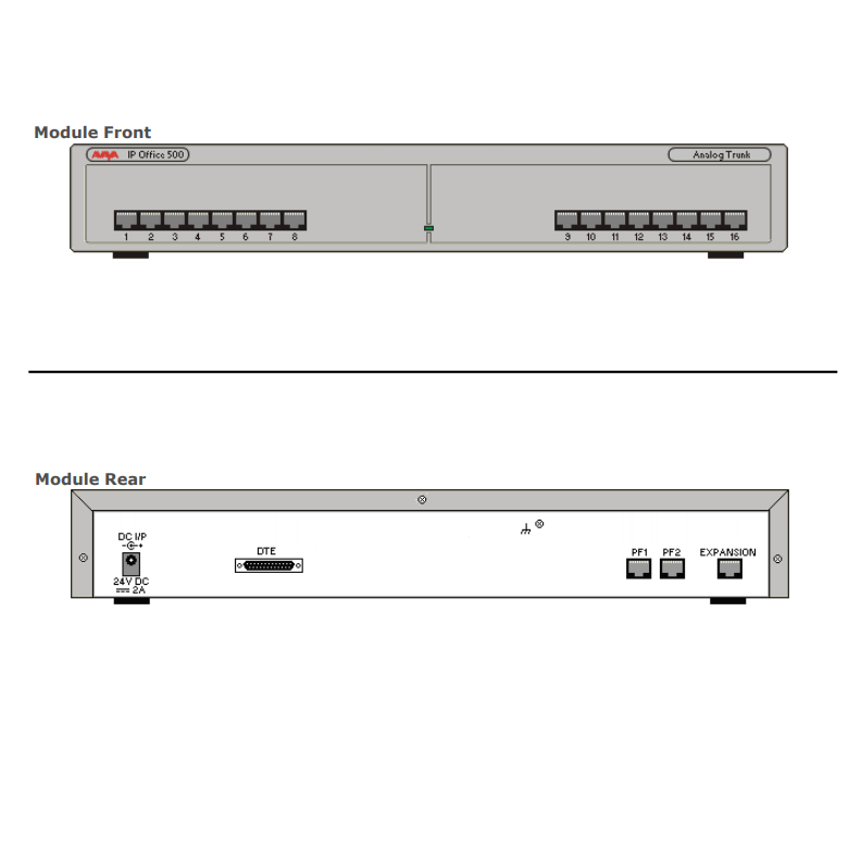 Avaya IP500 Analog Trunk 16 (700449473) - Shop4Tele