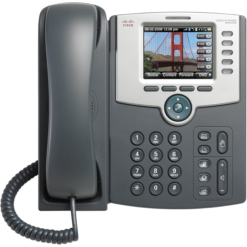 cisco-spa525g2-5-line-ip-phone-wifi-color-display-front