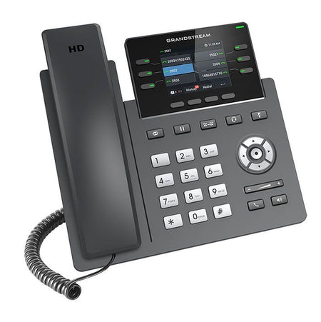 grandstream grp2613 ip phone tilted right
