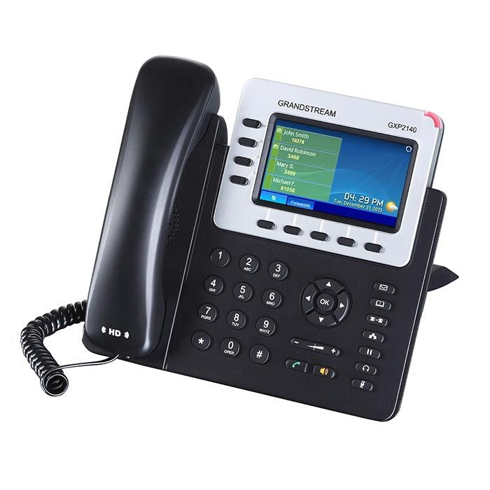 IP電話機 Grandstream GXP-2140 4台セットー4 - オフィス用品一般