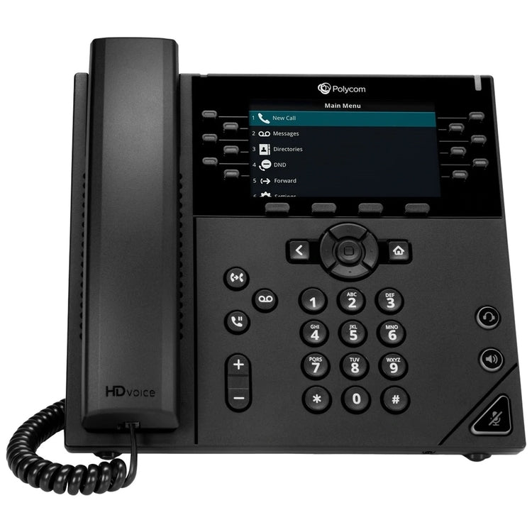 Small Polycom 4690 Polycom VVX 450 Gigabit IP Phone (2200-48840-025, 8B1L7AA#AC3) – Shop4Tele