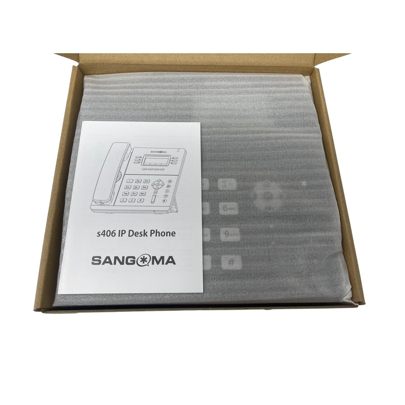 Sangoma S406 Gigabit IP Phone (PHON-S406) - Shop4Tele