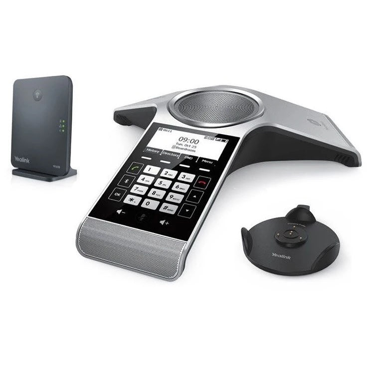 yealink-cp930wp-wireless-dect-ip-confernece-phone-with-base-station-side